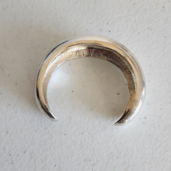 Silver Bangle Bracelet - Picture 3 of 8